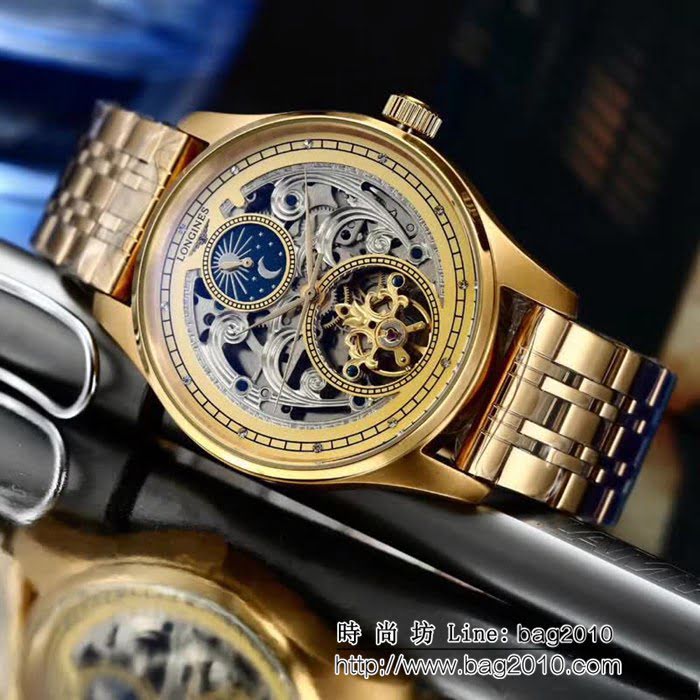 LONGINES浪琴 全自動機械 精品男士腕表 WSS0553